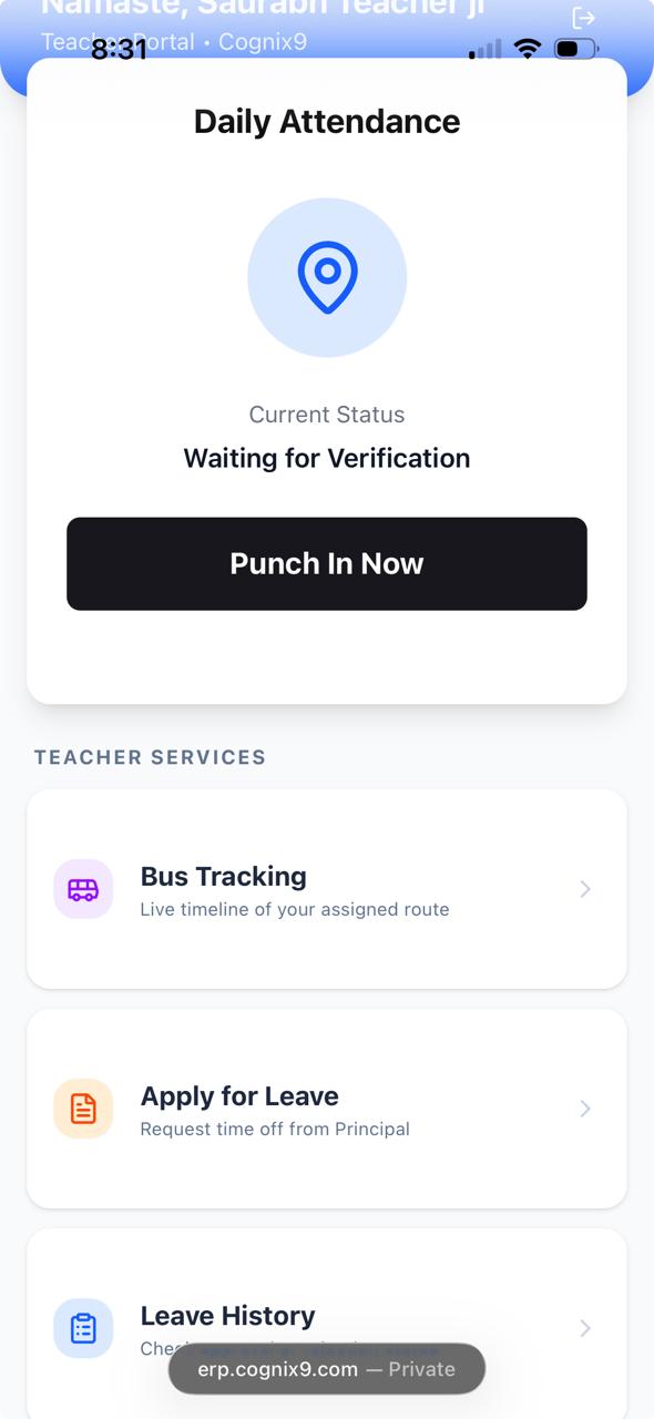 Cognix9 Mobile App